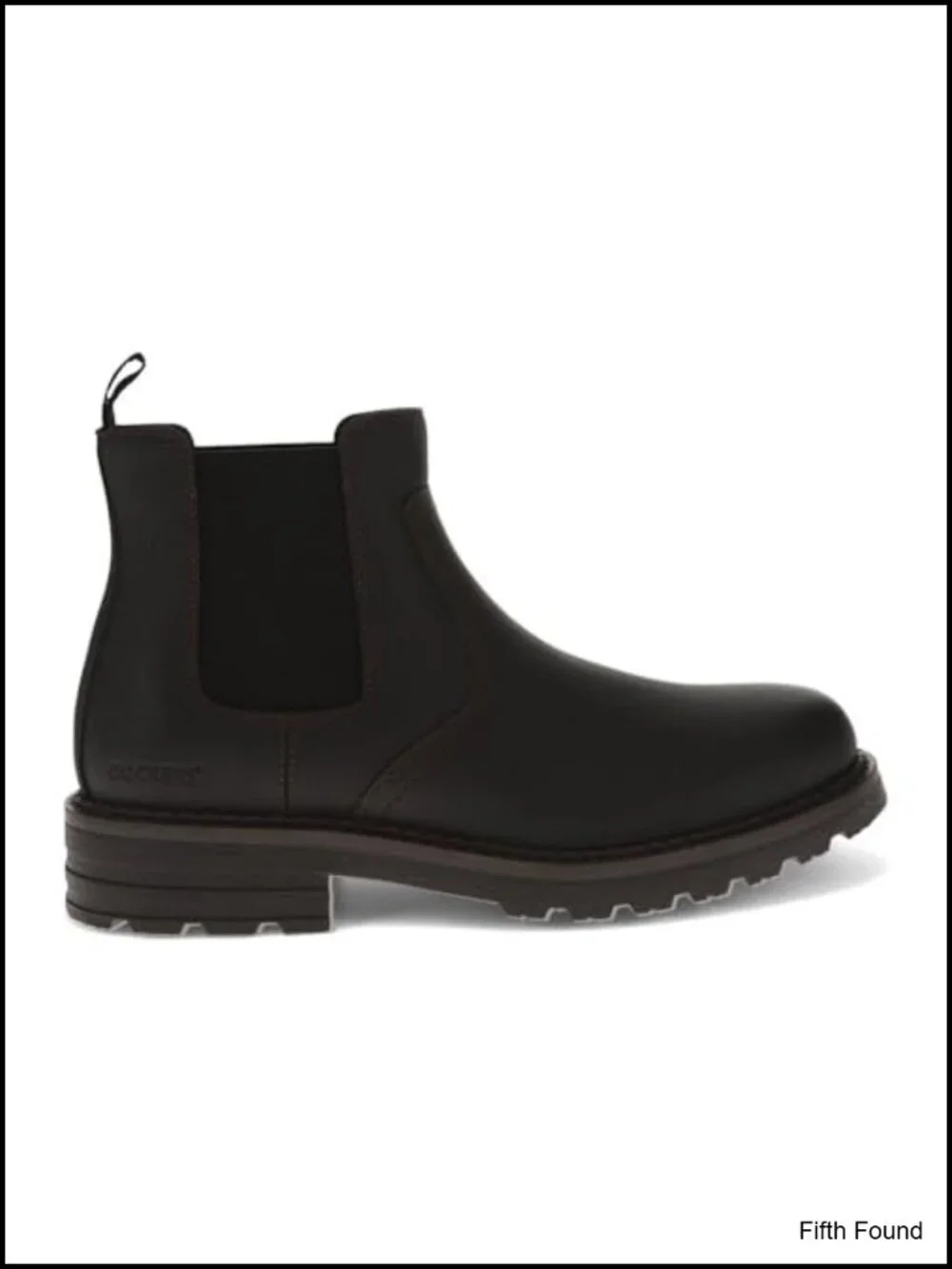 Men's Chelsea Boots with EVA Footbed, Lugged TPR Outsole, Pull-On